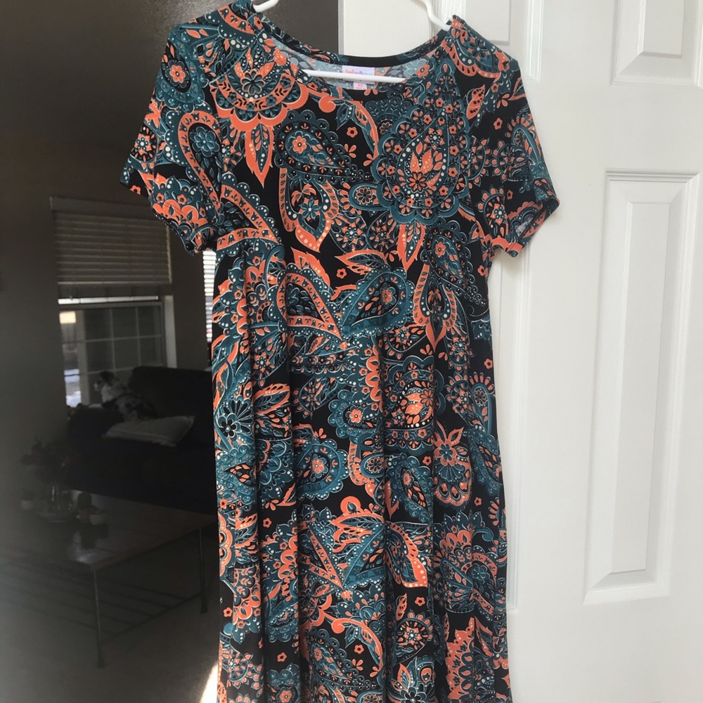 Short Sleeve, High-Low Dress